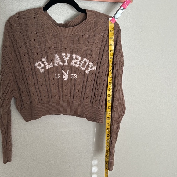 Pacsun playboy cropped sweater Xs/S - Picture 5 of 5
